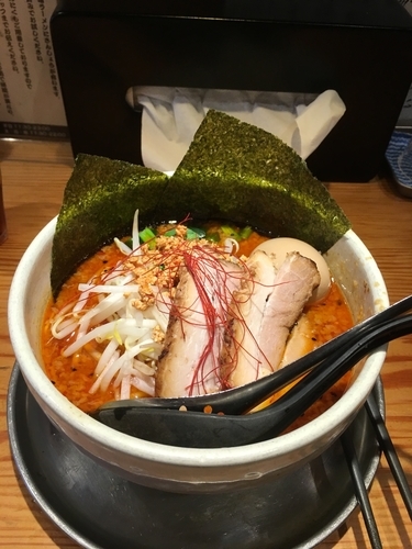 「辛味噌」@らぁ麺屋 つなぎの写真