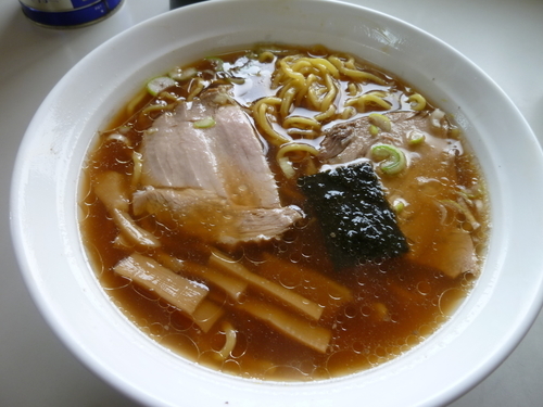 「中華そば(大盛)」@銀蝶の写真