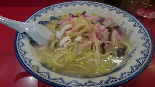 「爆弾チャンポン」@思案橋ラーメンの写真