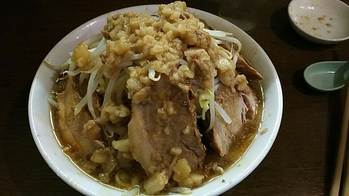 「豚ラーメン並（ヤサイマシ＋アブラマシマシ）」@ラーメン荘 これが好きだからの写真