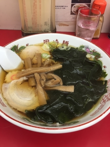 「わかめラーメン」@岡崎麺の写真
