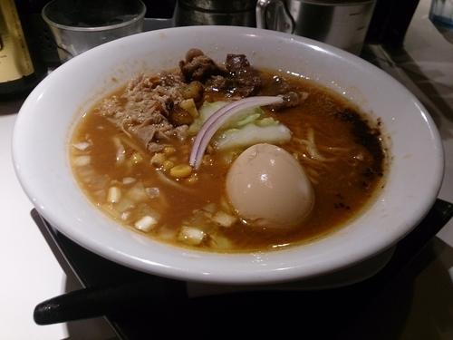 「味噌中華+味玉」@中華そば 金色不如帰 覇の写真