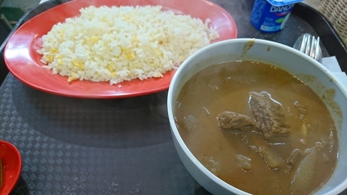 「南インドスタイル　ビーフカレー　９００円」@シンガポール コピティアムの写真