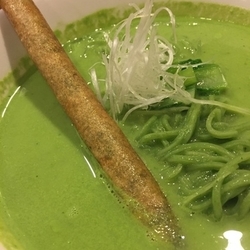 小松菜クリーミーラーメン