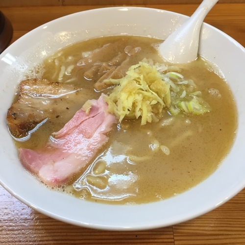 「しじみ・甘エビ塩しょうがらーめん（￥850）」@神保町しょうがらーめん 美空の写真