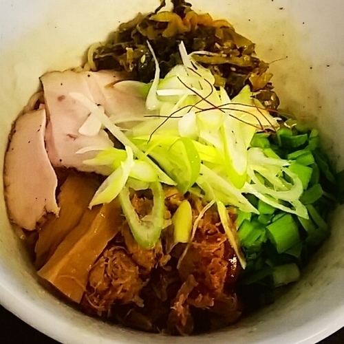 「【期間限定】辛いまぜそば（並）７１０円」@らーめん 東京食堂の写真