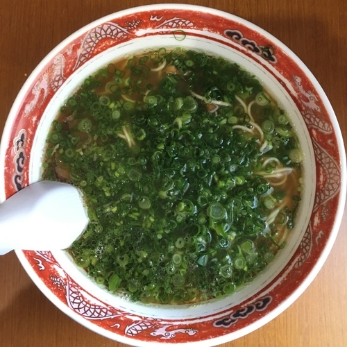 「ねぎ中華 (750円)」@中華そば 山冨士 本町店の写真