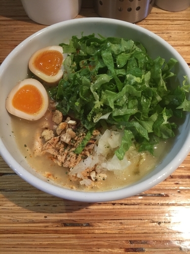 「特製とりそば」@NOODLE STOCK 鶴おかの写真