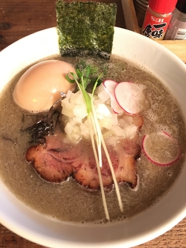 「復活！濃飯野(玉子)850円」@ラーメン酒場 晴江戸の写真