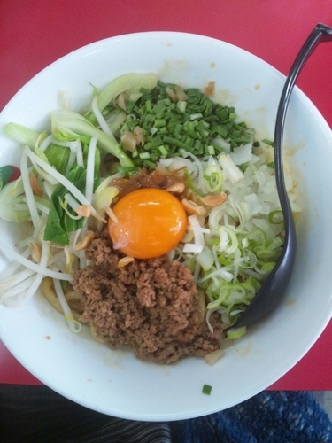 「四川まぜそば」@つけめん・まぜそば 大当りの写真