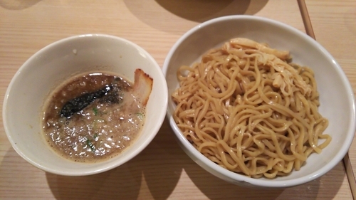 「濃厚煮干しつけ麺」@煮干し中華そば 麺屋 銀星 池袋の写真