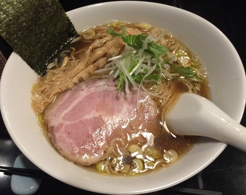 「アゴ醤油そば（￥750）」@鶏鬼 ～TRICKY～の写真