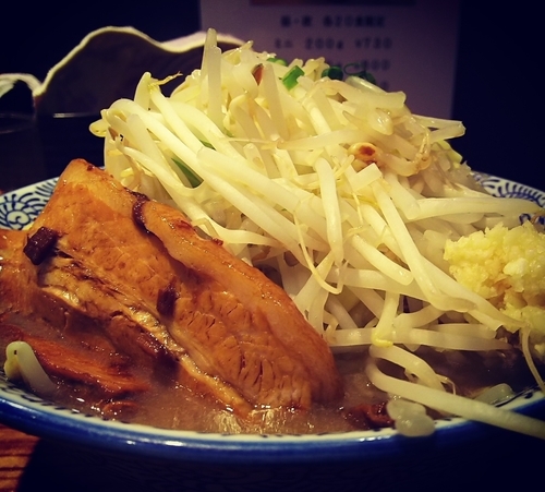 「ラーメン野菜大盛ニンニク」@ラーメン燈郎の写真