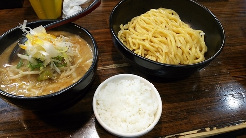 「味噌つけ麺（野菜大盛り）」@麺処 花田 池袋店の写真