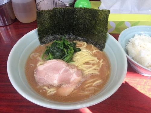 「ラーメン」@横浜ラーメン武蔵家 菊名店の写真