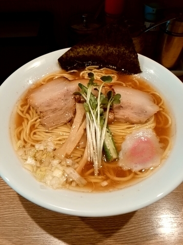 「中華そば（大盛無料）」@中華そば 吉屋の写真