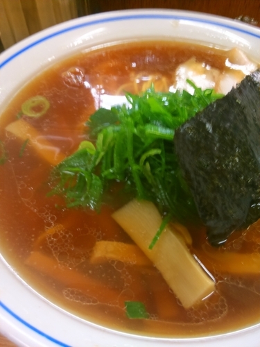 「わんたんめん(醤油)」@支那そば 福々亭の写真