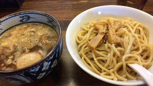 「特製つけ麺」@濃厚つけ麺 茜堂の写真