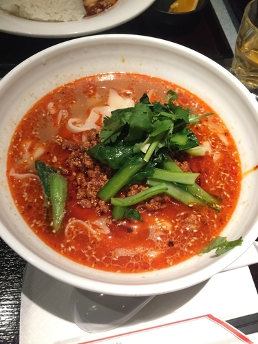 「坦々刀削麺」@四川料理刀削麺 川府 日本橋店の写真