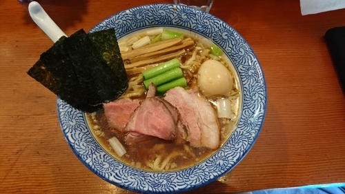 「特製手揉み中華蕎麦（醤油）　970円」@麺処 ほん田の写真