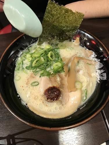 「博多とんこつラーメン」@横浜家系ラーメン 壱角家 高崎店の写真
