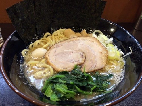 「醤油豚骨（オープン記念価格500円）」@横浜家系ラーメン 福壱家の写真