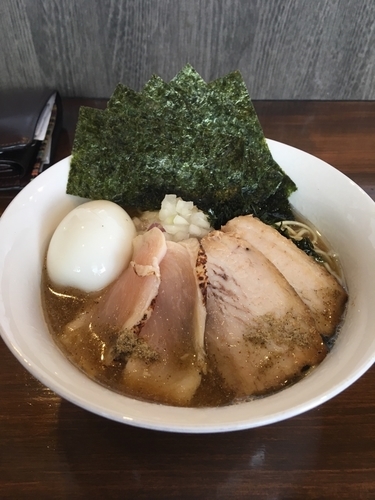 「濃厚煮干し中華蕎麦⑤」@煮干し中華蕎麦 山崎の写真