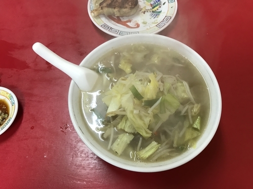 「タンメン（野菜たっぷり）650円」@永楽の写真