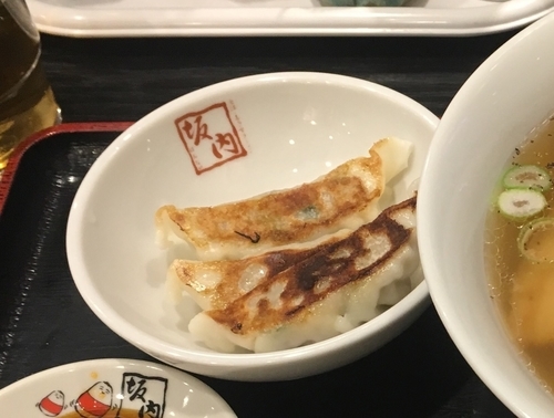 「餃子３個」@喜多方ラーメン 坂内 蘇我店の写真