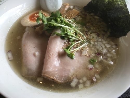 「数量限定  煮干しらーめん」@奥久慈ラーメン なかざわの写真