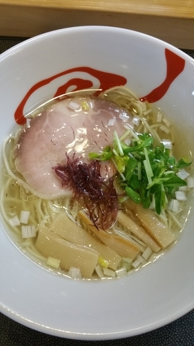 「塩中華そば」@中華そば ともゑの写真