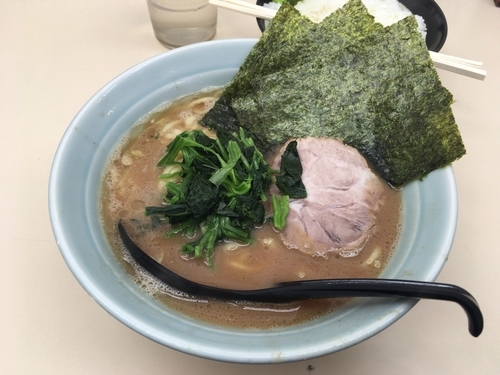 「ラーメン 650円」@横浜家系ラーメン田中の写真