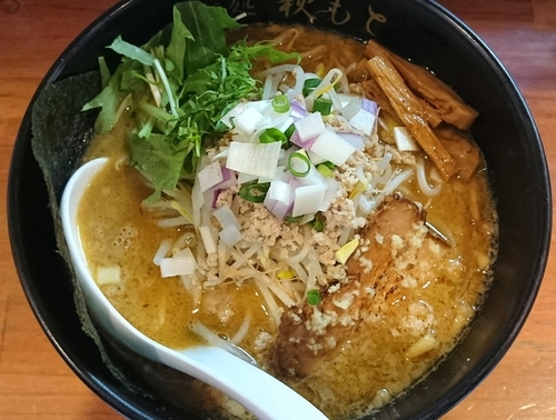 「【限定】味噌ラーメン」@麺処 秋もとの写真