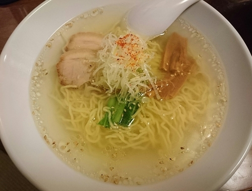 「中華そば（塩）」@酒・麺処 らん亭の写真