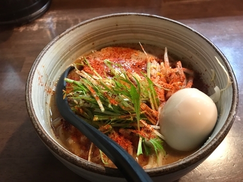 「辛みそらーめん」@麺処 と市の写真