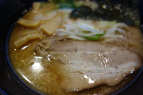 「焼きあご豚骨756円」@自家製麺 川崎屋の写真