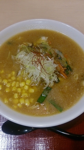 「蔵味噌野菜ラーメン」@らーめん村里木 友部SA（下り）の写真