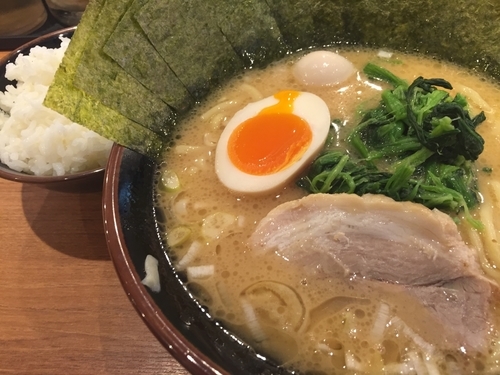 「ラーメン (並) 730円 のり増し 50円」@横浜家系ラーメン 大森家の写真