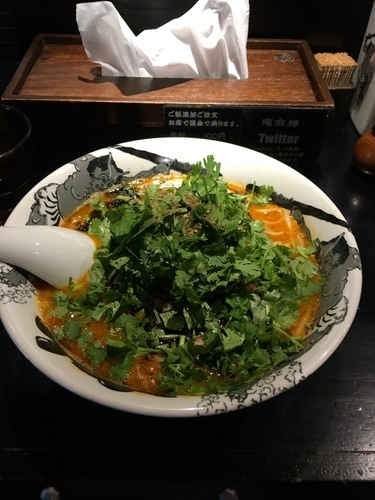 「カラシビ味噌ラーメン （カラ普通シビ増し）」@カラシビ味噌らー麺 鬼金棒 池袋店の写真