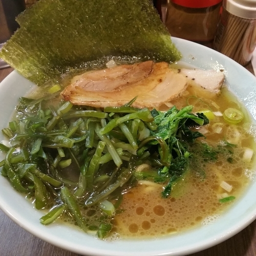 「くきわかめラーメン」@介一家 山手店の写真