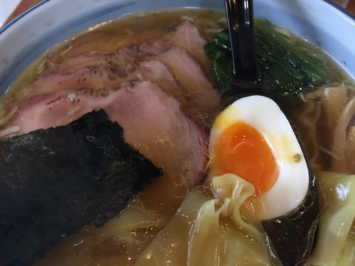 「叉焼ワンタン麺大盛り（¥1,050）」@奥州白河ラーメン ○政の写真