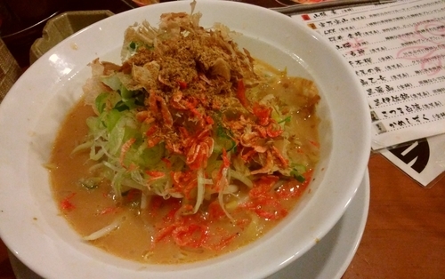 「魚介ネギらーめん」@麺屋 三士 横浜ベイクォータ店の写真