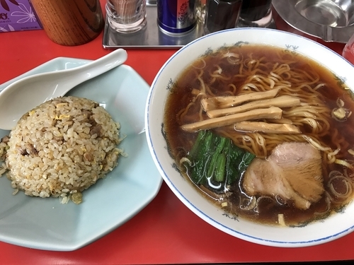 「半チャンラーメン」@中華そば 成光の写真