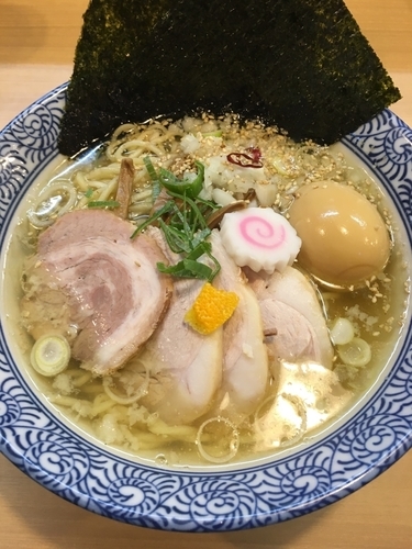 「特製 粟国の塩そば(A)」@中華そば 多賀野の写真