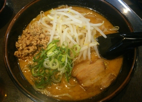 「濃厚味噌　700円」@拉麺福徳 永山店の写真