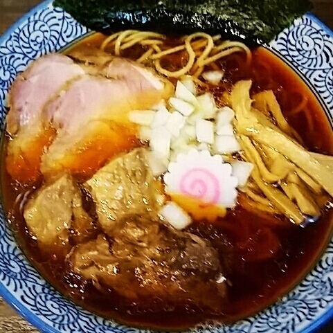 「ニボ汁そば　８００円」@汁そば LUCY ルーシーの写真