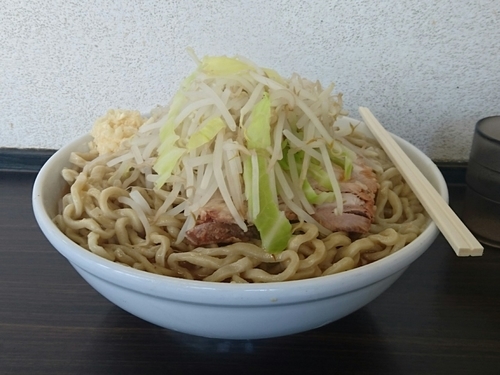 「らーめん 特盛 豚3枚まし ニンニク」@らーめん虎丸の写真