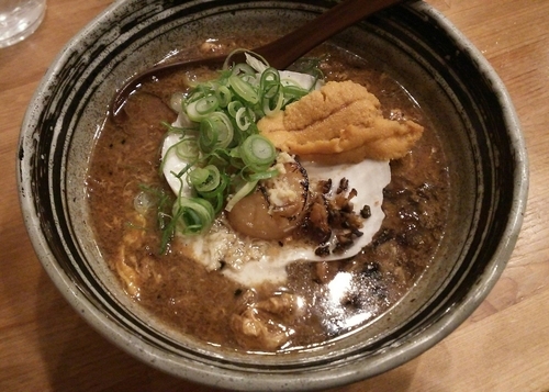 「【限定】貝焼き味噌　1100円」@麺場voyageの写真