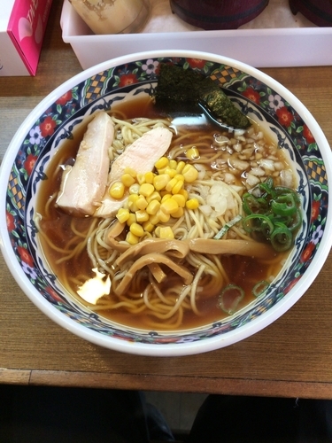 「地鶏ラーメン(700円)」@ラーメン えんの助の写真