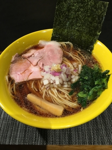 「煮干らーめん大盛 950円」@らーめん 惠本将裕の写真